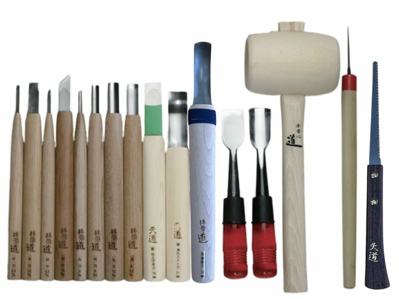 能面彫刻入門セット