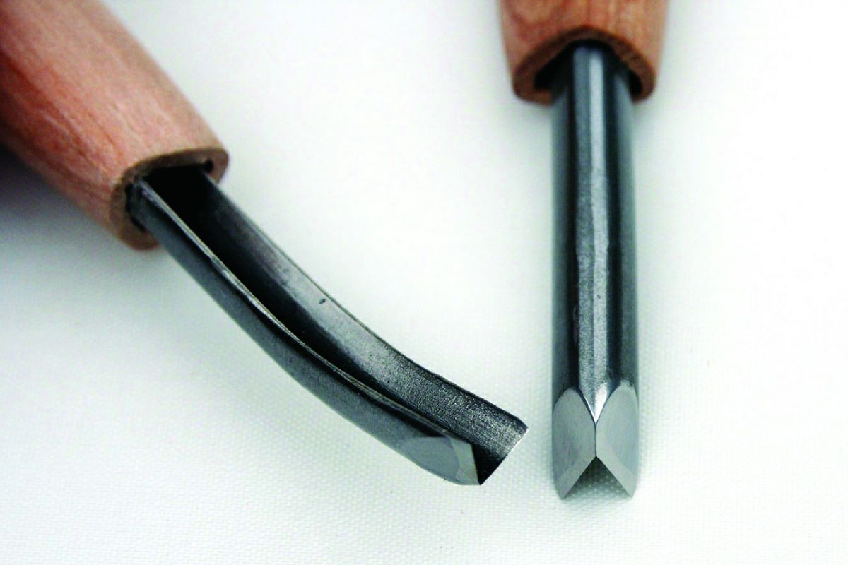 ハイス彫刻刀 三角スクイ