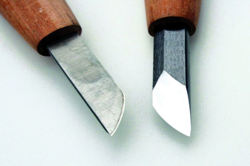 道刃物工業 20020600 ハイス彫刻刀 印刀 右 6mm