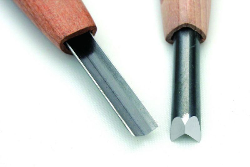 ハイス彫刻刀 三角 (90度) | 道刃物工業株式会社