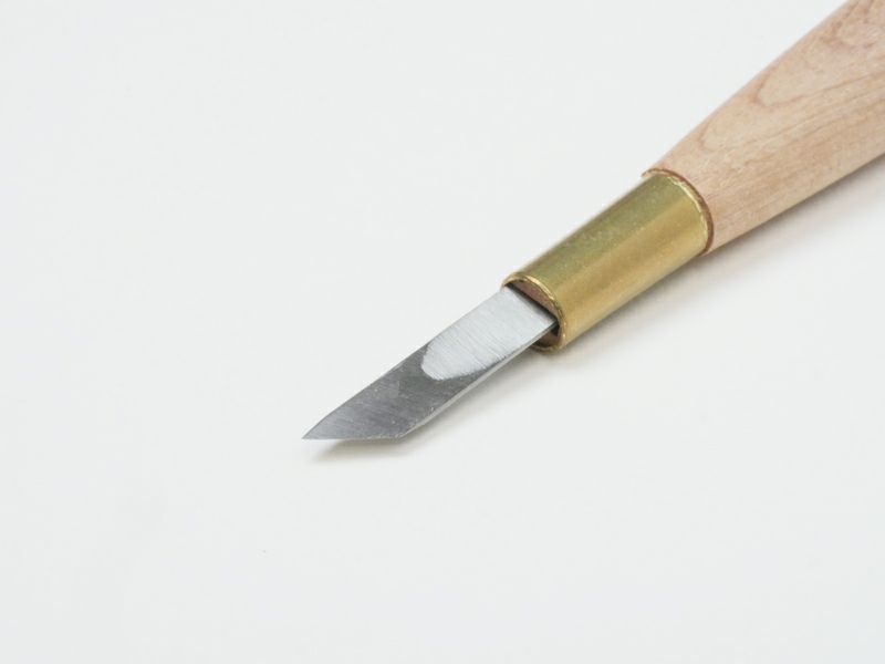 道刃物工業 20020600 ハイス彫刻刀 印刀 右 6mm