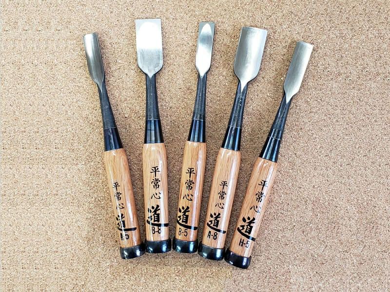 木彫のみ 5本組