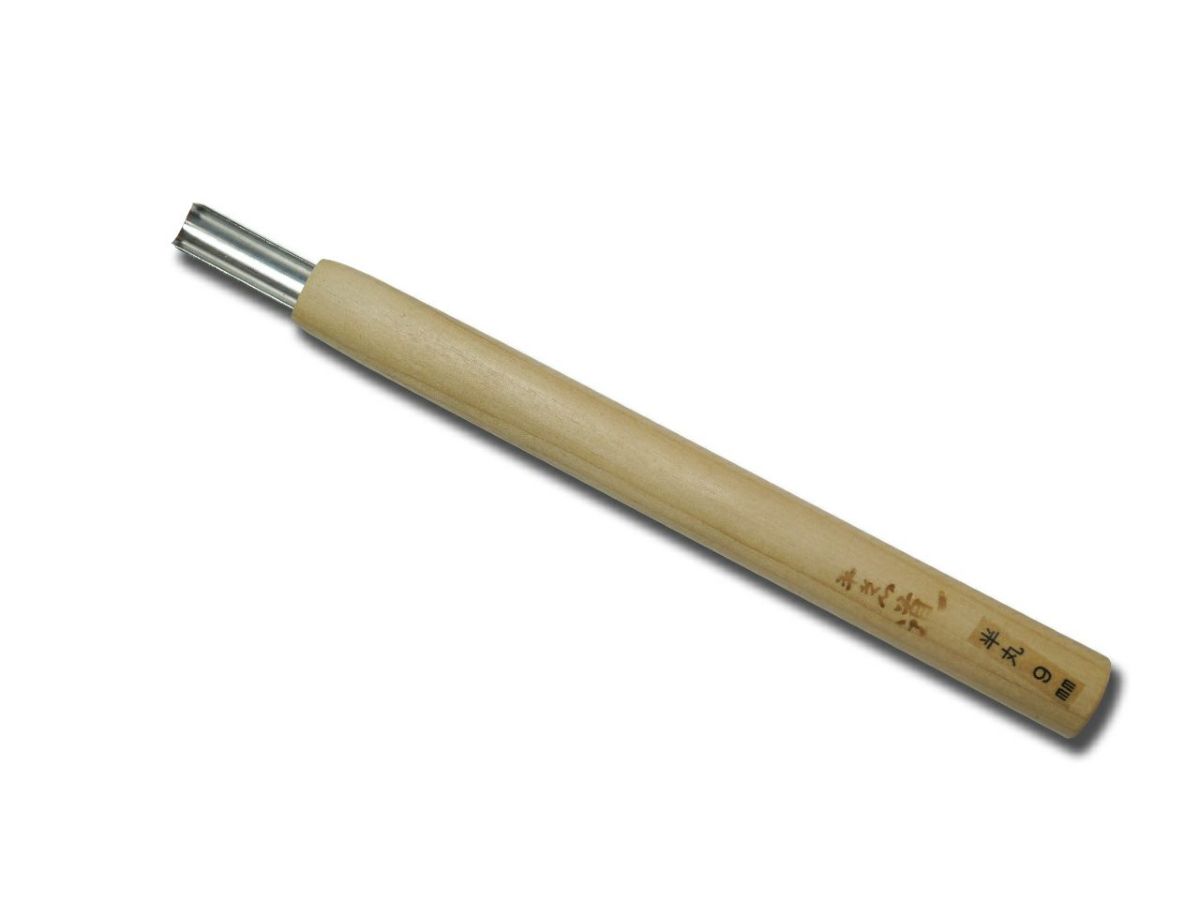 変形彫刻刀 半丸刀　9mm