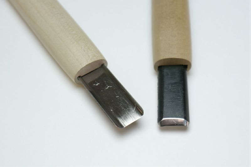 変形彫刻刀 へり上がり 12 mm