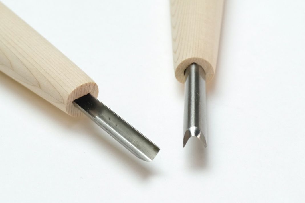 ハイス変形刀 底丸三角