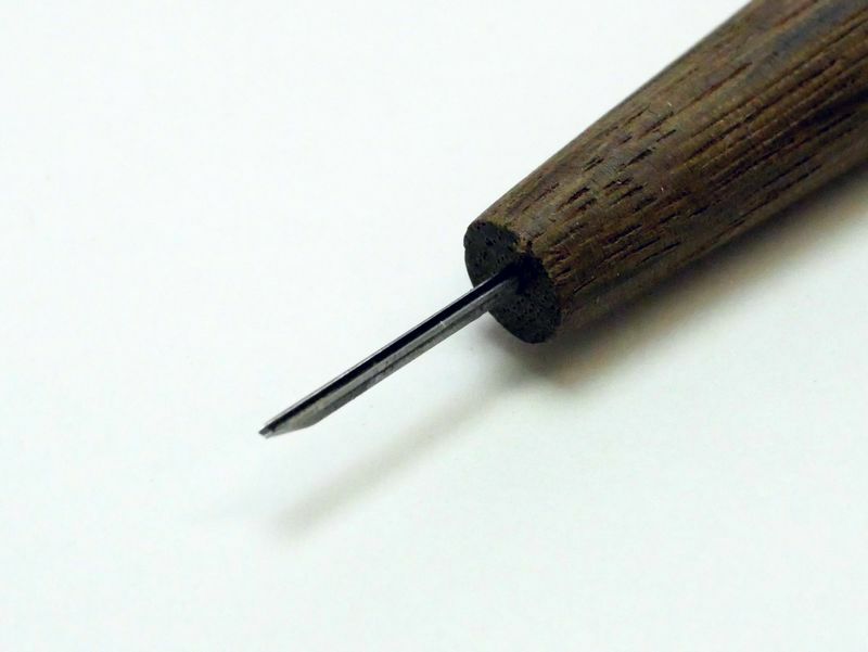 ハイス変形刀 極細丸 0.5mm