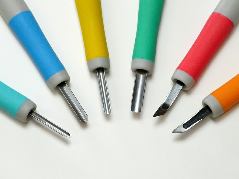 ゴムハン彫刻刀　単品