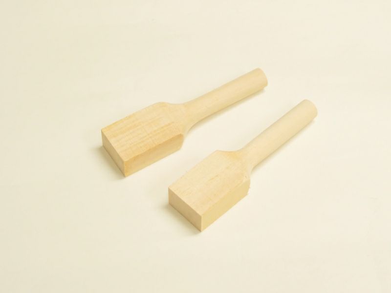 ヒノキ加工材　スプーン2個セット
