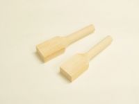 ヒノキ加工材　スプーン2個セット