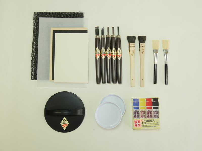 木版道具箱 Standard セット