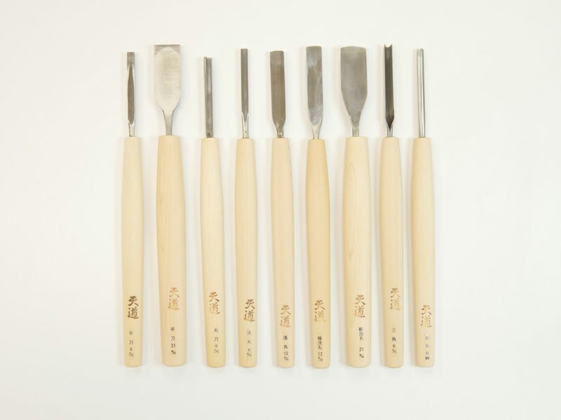 ハイス小道具のみ「天道」9本セット（ロールケース付き）