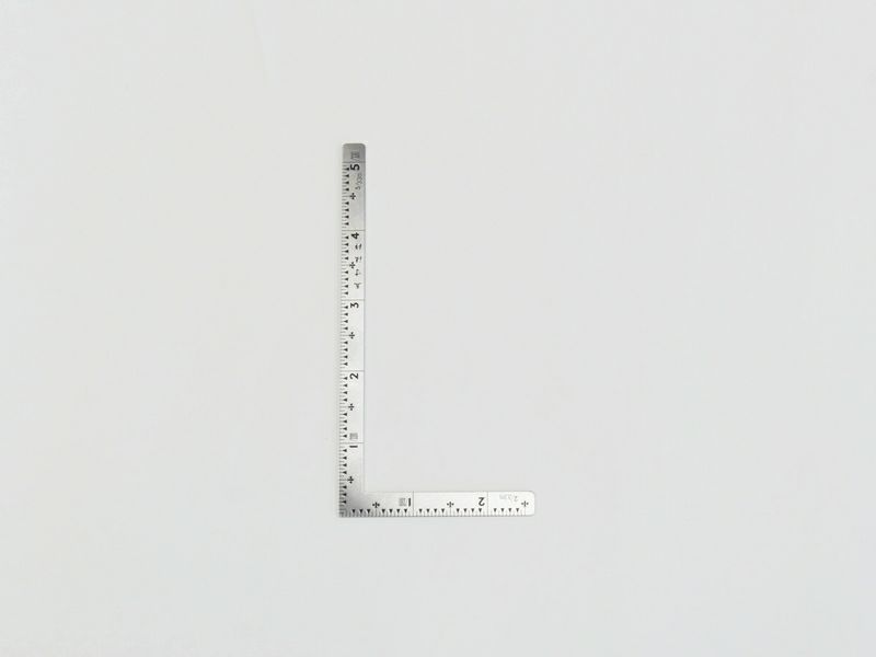 小型曲尺　『五寸法師』 (寸目)　 五寸*二寸五分