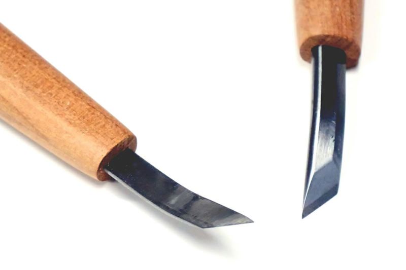 ハイス彫刻刀 印刀スクイ（左）