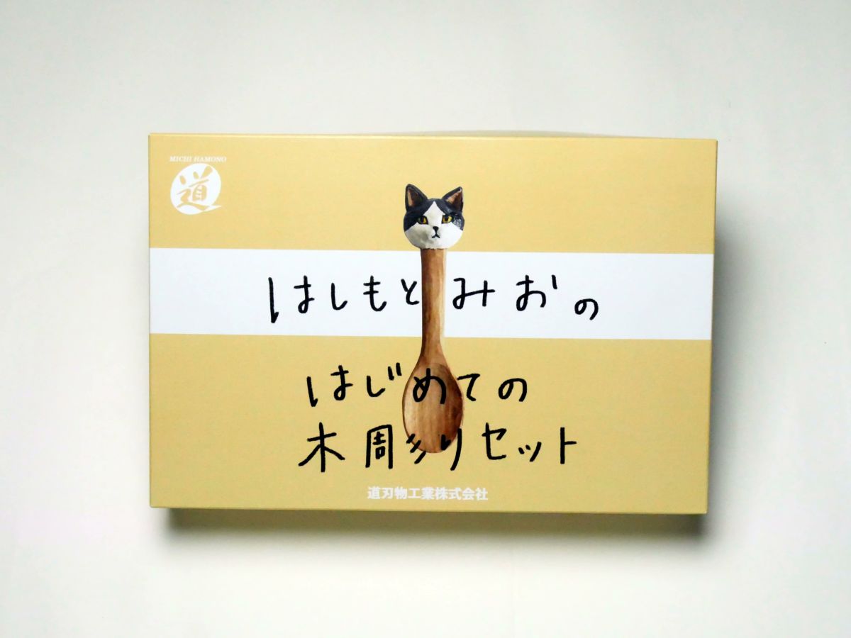 はしもとみおのはじめての木彫セット