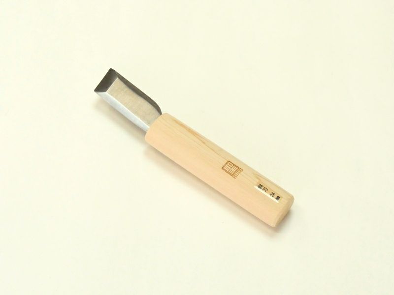 革裁刀　斜刀　24mm　（レザーカバー付き）