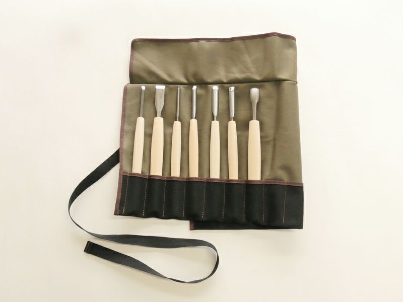 ハイス小道具のみ「天道」7本セット　キャンバスケース付き