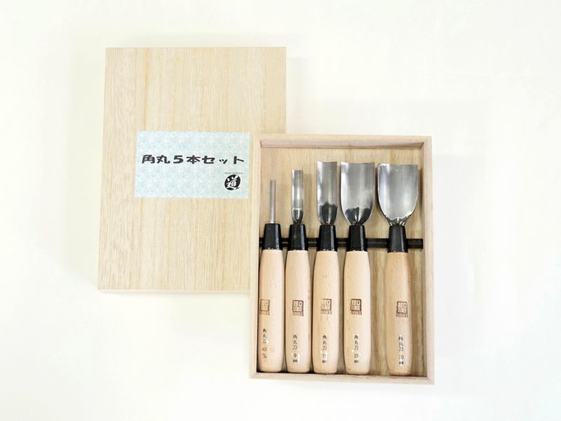 角丸刀（かどまるとう）　5本セット
